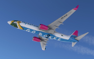 FlySafair Boeing 737-800 PMDG BW ZS-SJO Springboks - MSFS Add-on ...