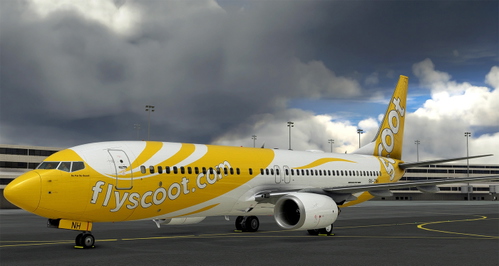 Flyscoot PMDG 737-800