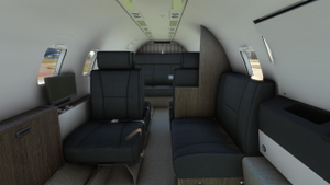 Flysimware - Learjet 35A - Refurbished Grey Interior thumbnail 1
