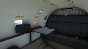 Flysimware - Learjet 35A - Refurbished Grey Interior thumbnail 6