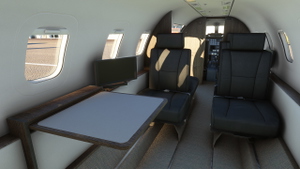 Flysimware - Learjet 35A - Refurbished Grey Interior thumbnail 4