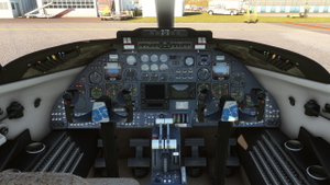 Flysimware - Learjet 35A - Refurbished Grey Interior thumbnail 2