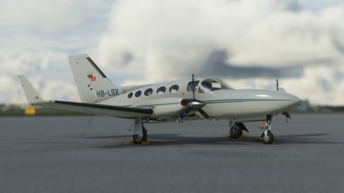 Flysimware Cessna 414AW HB-LSX
