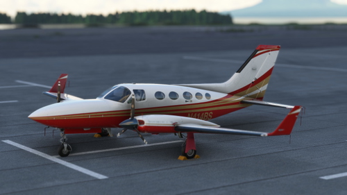 Flysimware Cessna 414AW N414BS