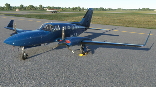 Flysimware Cessna C414 N47LS (Fictional)