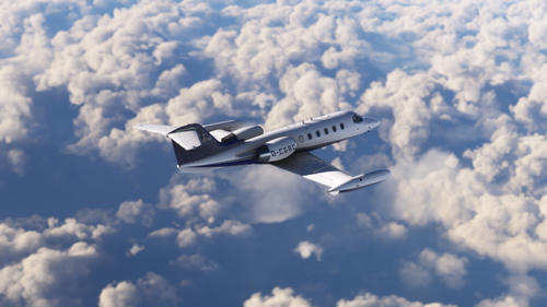 Flysimware Lear 35A Jet Executive (D-CGRC)