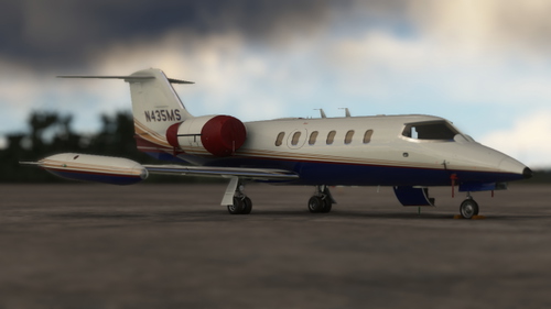 FlySimWare Lear 35A N435MS (New and Old)