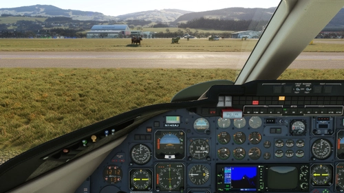 FlySimWare Learjet 35A - Better Cameras