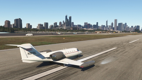 Flysimware Learjet 35A - Classic (fictional) FS5 livery