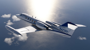 Flysimware Learjet 35A - N421SV thumbnail 9