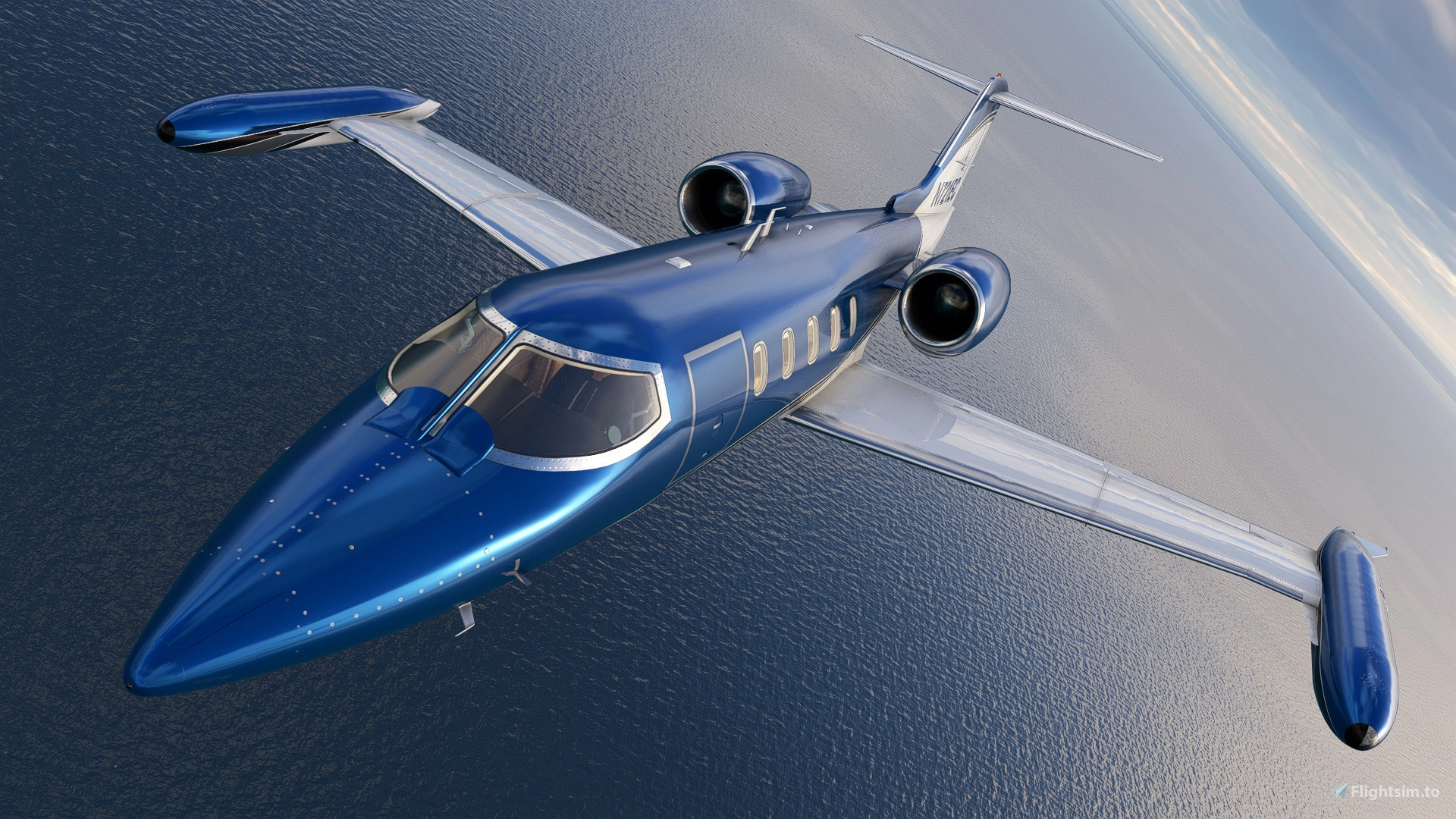 Flysimware Learjet 35A - N721EC - Image 1