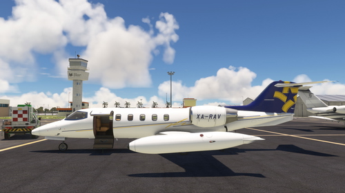Flysimware Learjet 35A Cinépolis (XA-RAV)