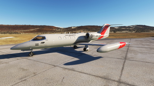 FlySimWare Learjet 35A Fuerza Aérea Argetina T-25