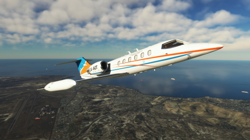 Flysimware Learjet 35A Gobierno de Tierra del Fuego LV-AIT
