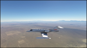 Flysimware LEARJET 35A NASA Edwards AFB N616 thumbnail 5