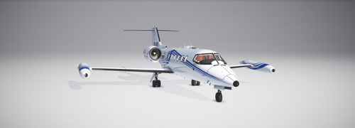 Flysimware Learjet 35A PS-BVI Brasil Vida Taxi Aereo 2023 Livery