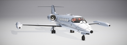 Flysimware Learjet 35A PS-STE SETE Taxi Aereo