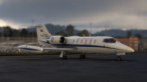 Flysimware Learjet 35A RAAF (VH-FOX)