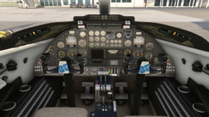 Flysimware - Learjet 35A - Refurbished Grey Interior thumbnail 3