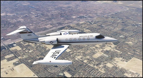  Flysimware LEARJET 35A USAF MAC AFB