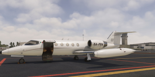 Flysimware Learjet 35A (XA-PRA)