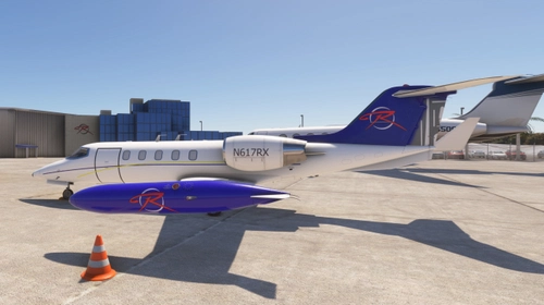 Flysimware LJ35A Rectrix N617RX Livery