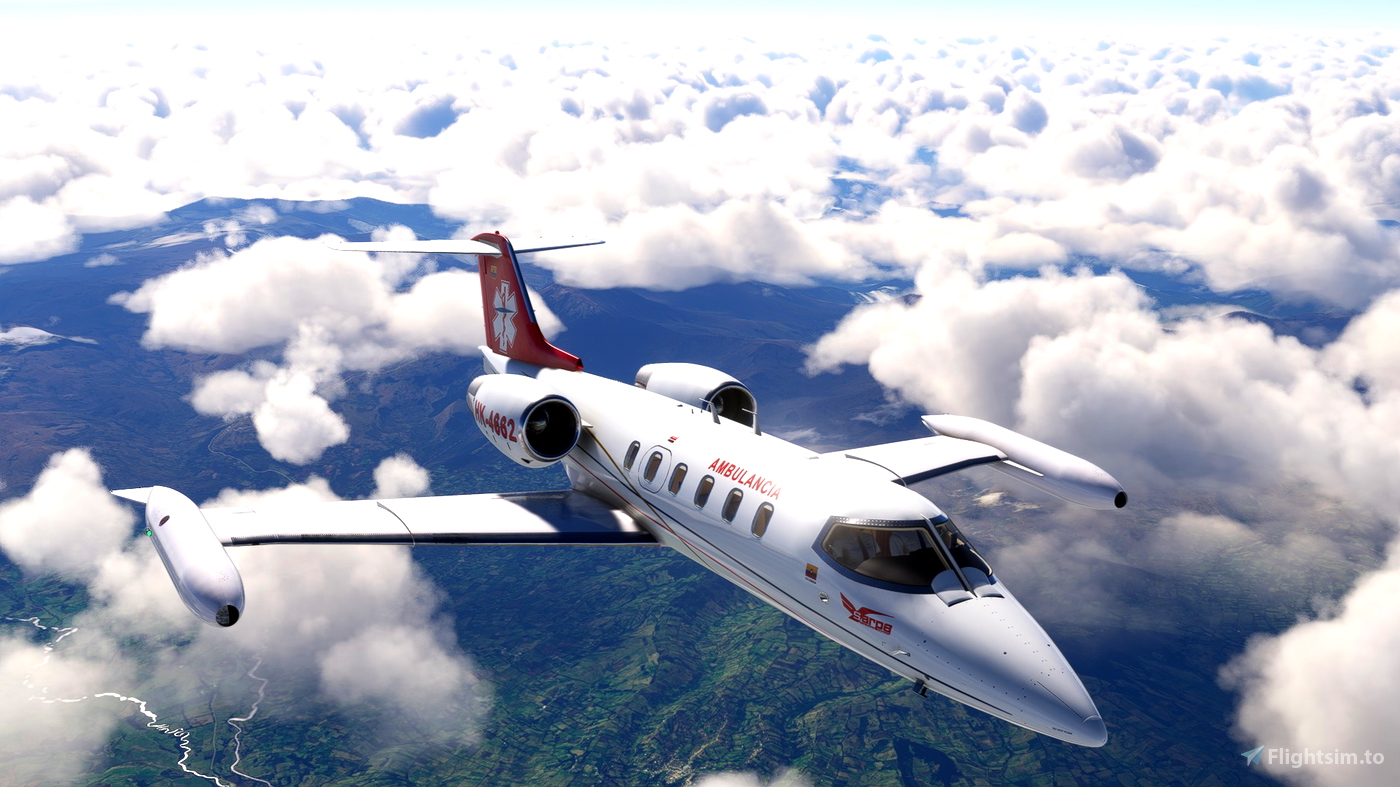 [Flysimware] SARPA Colombia Learjet 35A for Microsoft Flight Simulator