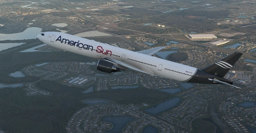 FLYWOH CaptainSim 777-300 American Sun