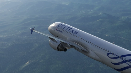 FNX A320 Latam Brasil Skyteam PR-MYA | FIC | 8K