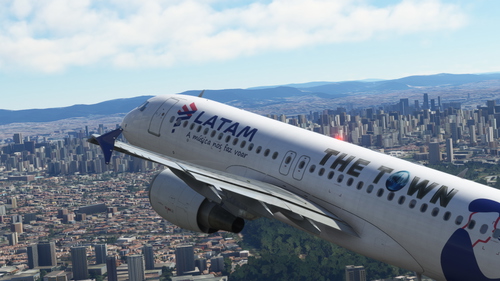 FNX A320 Latam THE TOWN FIC