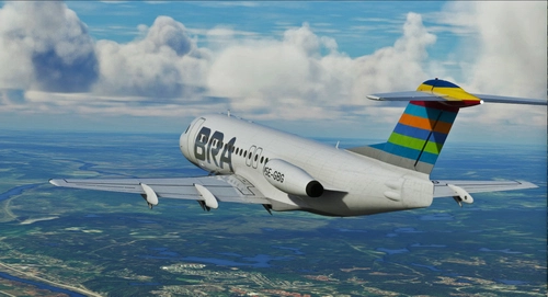 Fokker 28 - Bra (Braathens Regional Airlines)