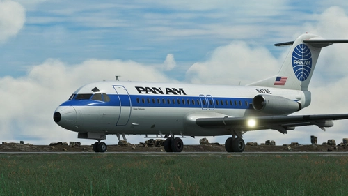 Fokker 28 - Pan Am