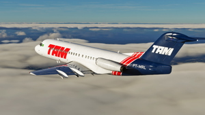 Fokker 28 - TAM  thumbnail 4