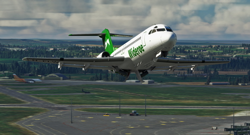 Fokker 28 - Widerøe