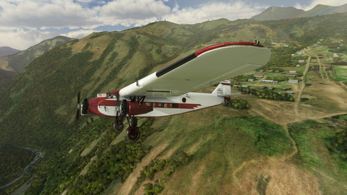 Ford Trimotor - Lao Che Air Freight  - Indiana Jones and the Temple of Doom
