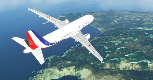 France Air Force "Republique Française" (ETEC - VIP) Fenix A320 Ceo with cabin IFE