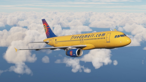 Freedom Air  ZK-OJK (2005) - Fenix A320 V2