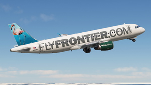 Frontier Airlines 'FlyFrontier.Com' | Pack | w/Cabin | Fenix A320 V2 (8K + 4K) thumbnail 2