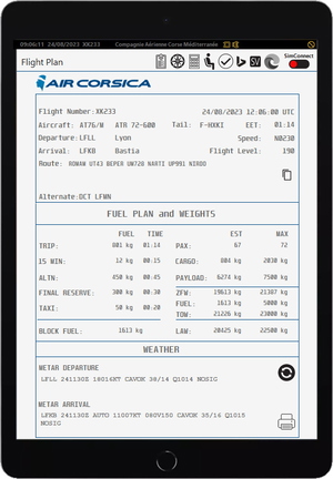 FS All in One ATR - Flight Plan, Charts, Co-Pilot, Checklist,  Weather  and AI Captain Speech thumbnail 4