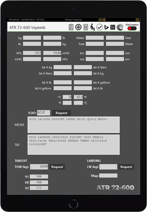 FS All in One ATR - Flight Plan, Charts, Co-Pilot, Checklist,  Weather  and AI Captain Speech thumbnail 8