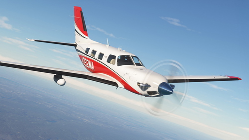 FSReborn FSR500 N392MA with Custom Interior and Dynamic Registration