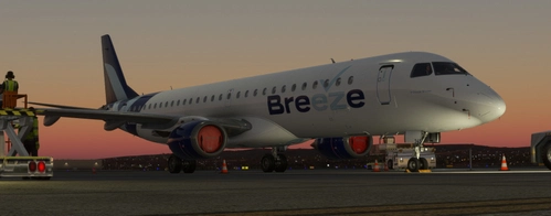 FSS Breeze Airways 195  - N145BZ