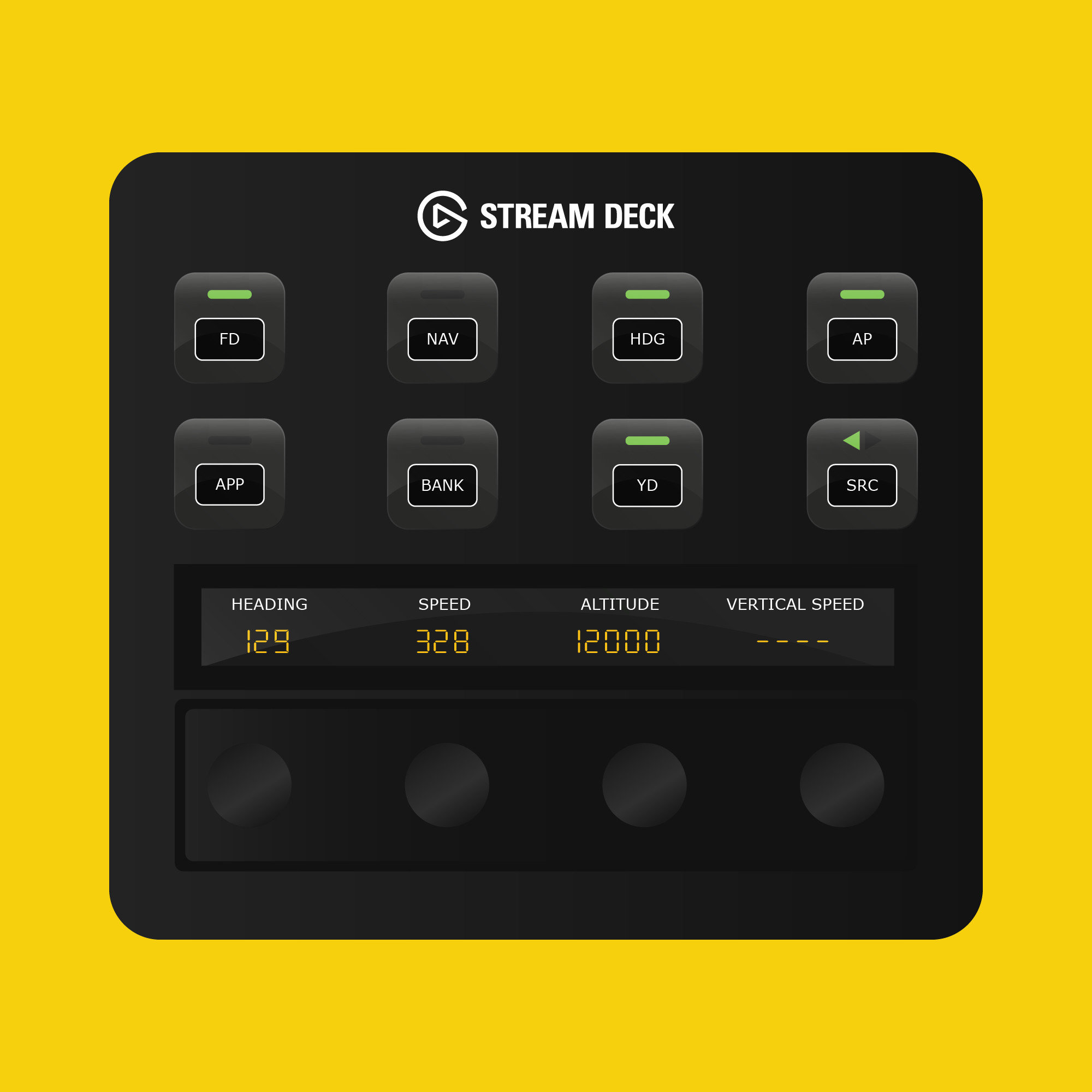 FSS E-Jets ERJ 170-195 Stream Deck + Autopilot Panel