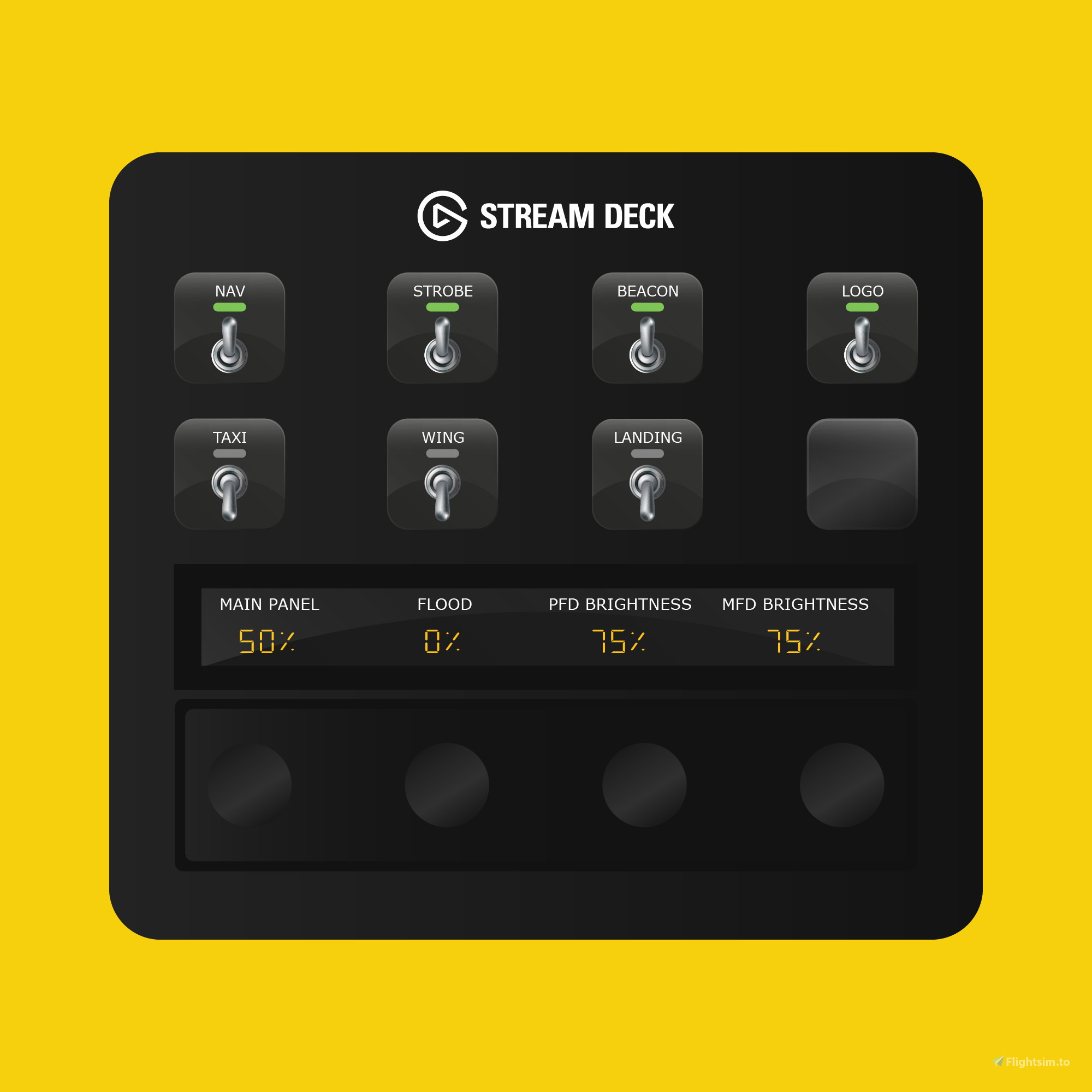 Flight Panels - FSS E-Jets ERJ 170-195 Stream Deck + Autopilot Panel ...