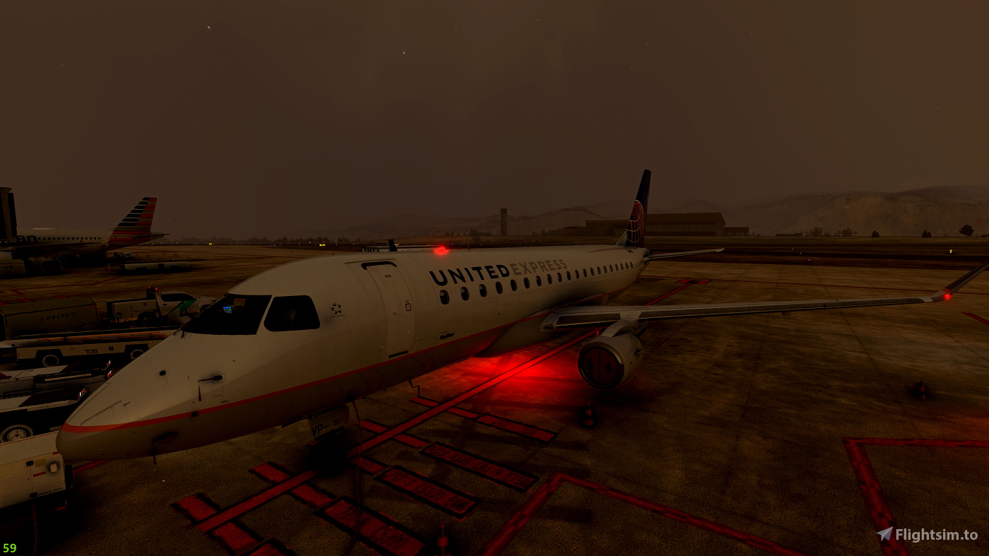 FSS E170 External Lights Mod All Variants for Microsoft Flight