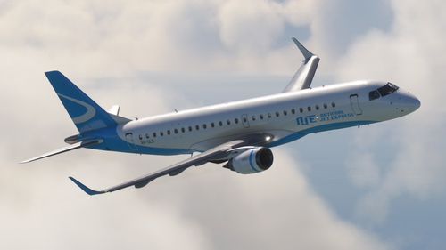 FSS Embraer E190 National Jet Express Pack | 4K