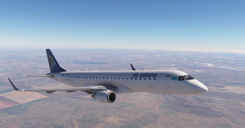 FSS Embraer 190 - air astana P4-KCC