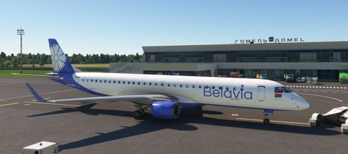 FlightSim Studio Embraer E195 Belavia