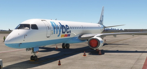 FSS Flybe E195 EI-GGC 3 Pack