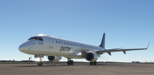 FSS Porter Airlines E195